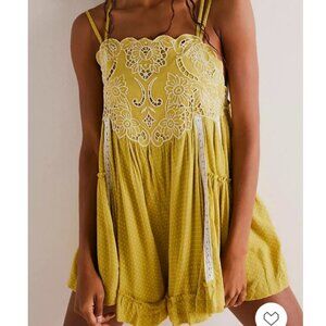 Free People Bali Ray of Sunshine Romper